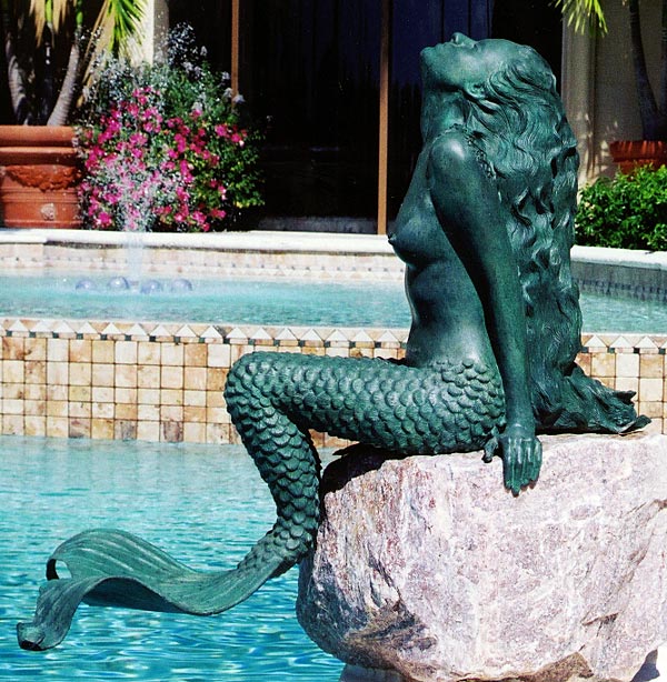 Mermaid Bronze Sculpture