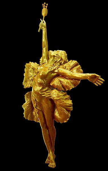 Hibiscus Woman Commissioned Sculpture