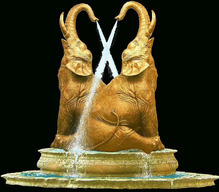 Elephant Fountain